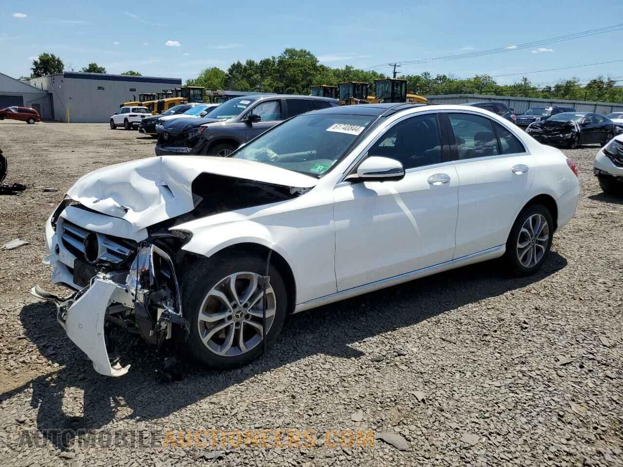 WDDWF4KB4JR356159 MERCEDES-BENZ C-CLASS 2018