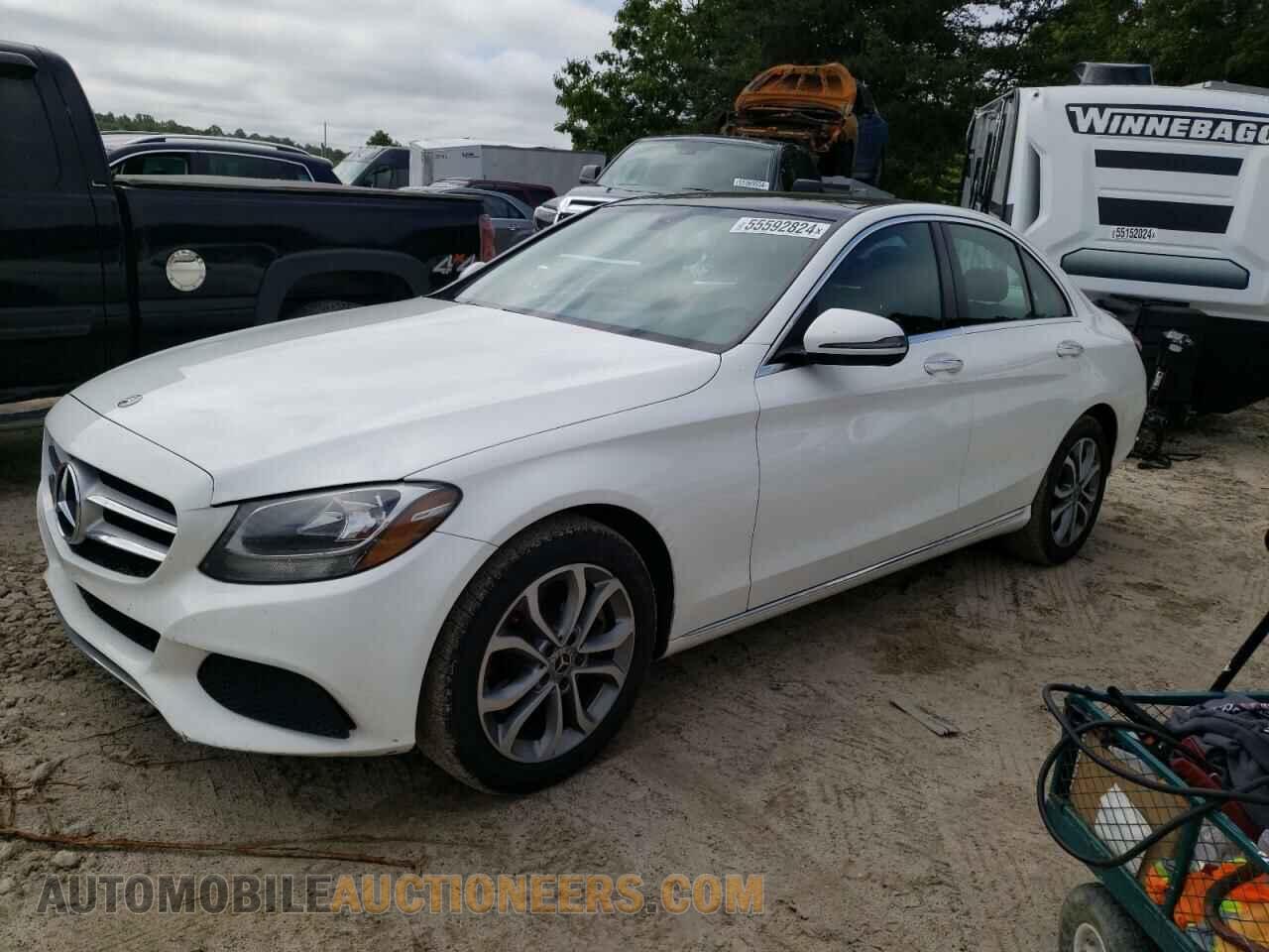 WDDWF4KB4JR374581 MERCEDES-BENZ C-CLASS 2018