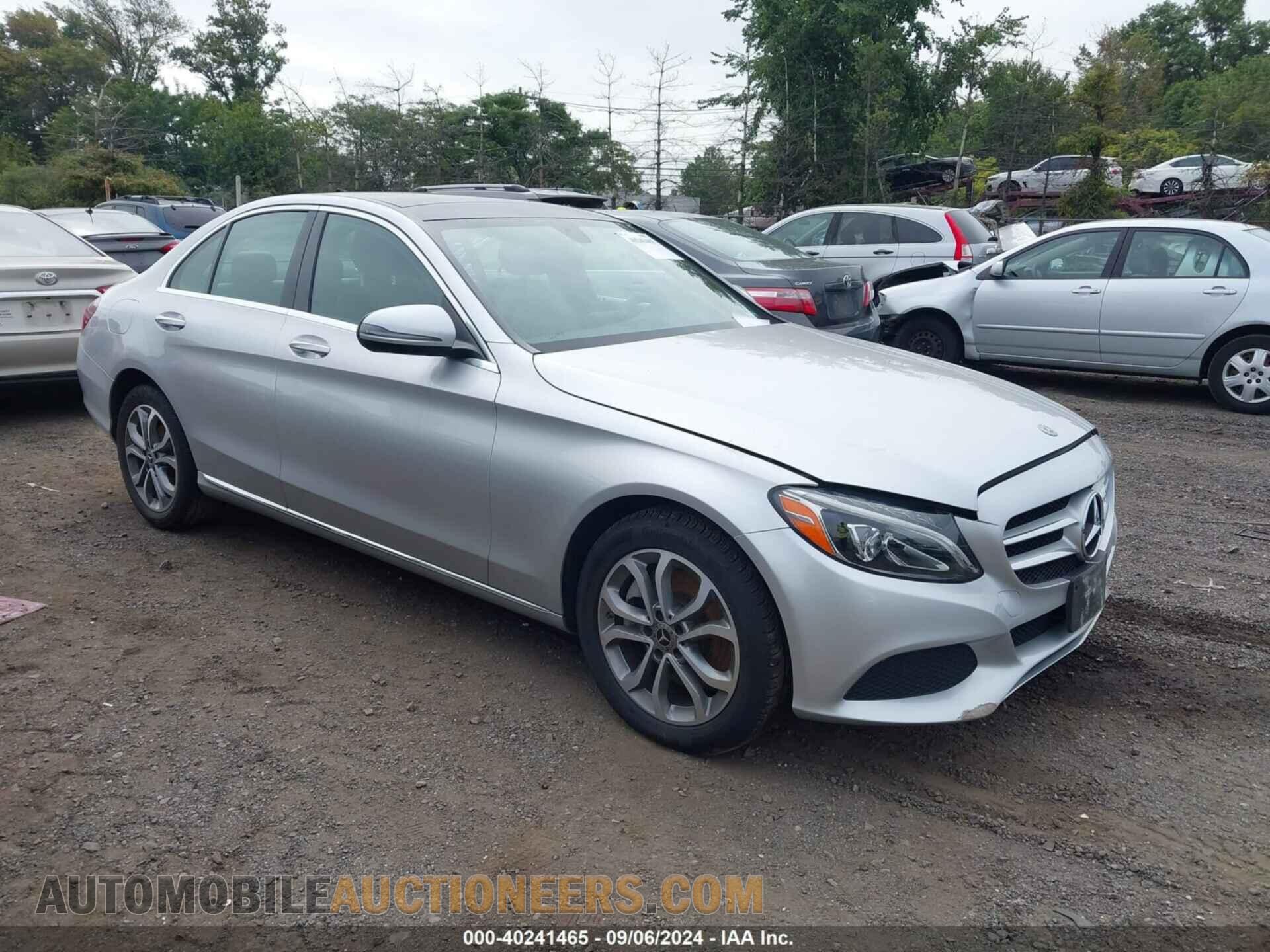WDDWF4KB4JR394782 MERCEDES-BENZ C 300 2018