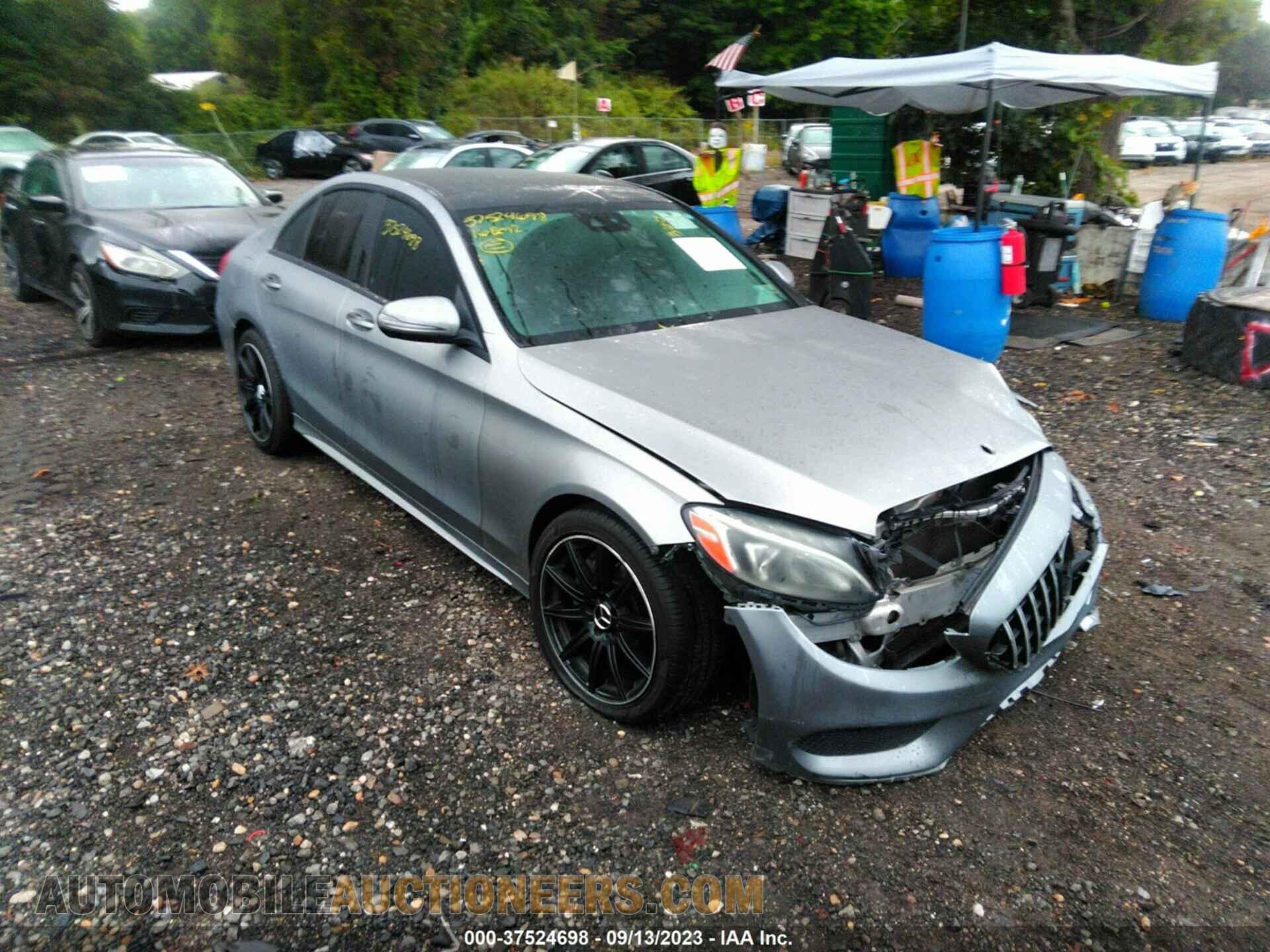 WDDWF4KB7GR130190 MERCEDES-BENZ C-CLASS 2016