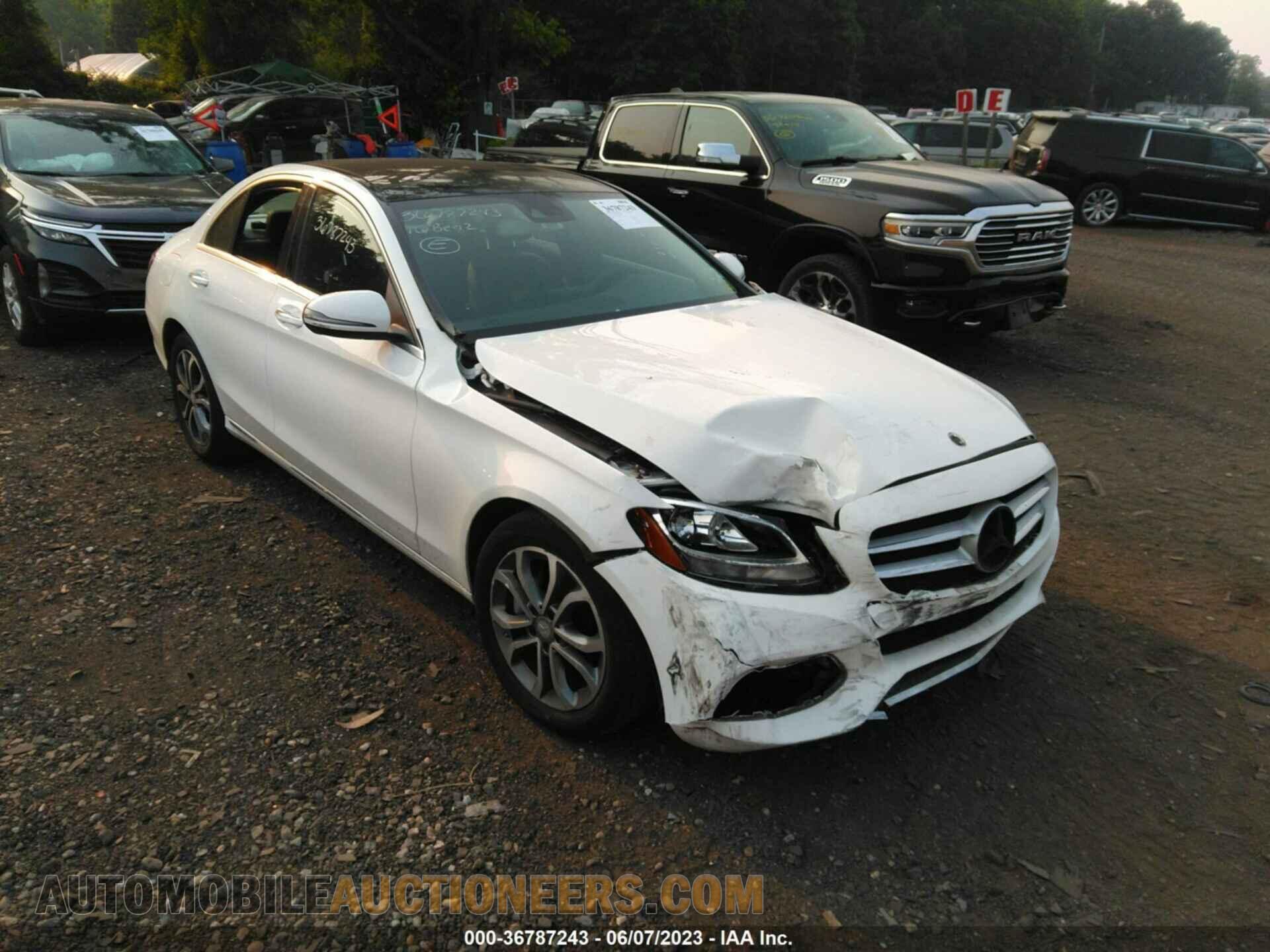 WDDWF4KB7GR149144 MERCEDES-BENZ C-CLASS 2016