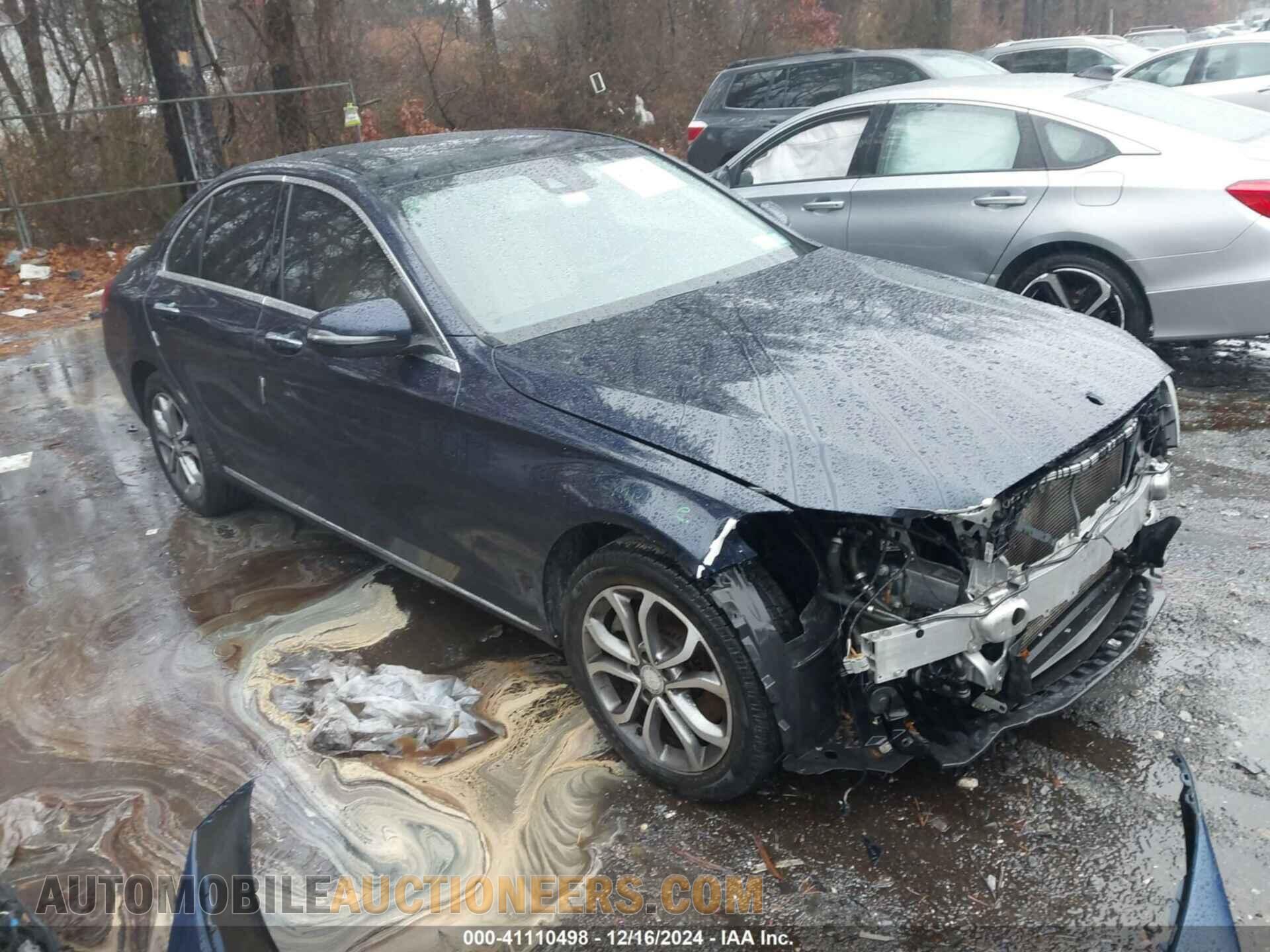WDDWF4KB7GR149371 MERCEDES-BENZ C 2016