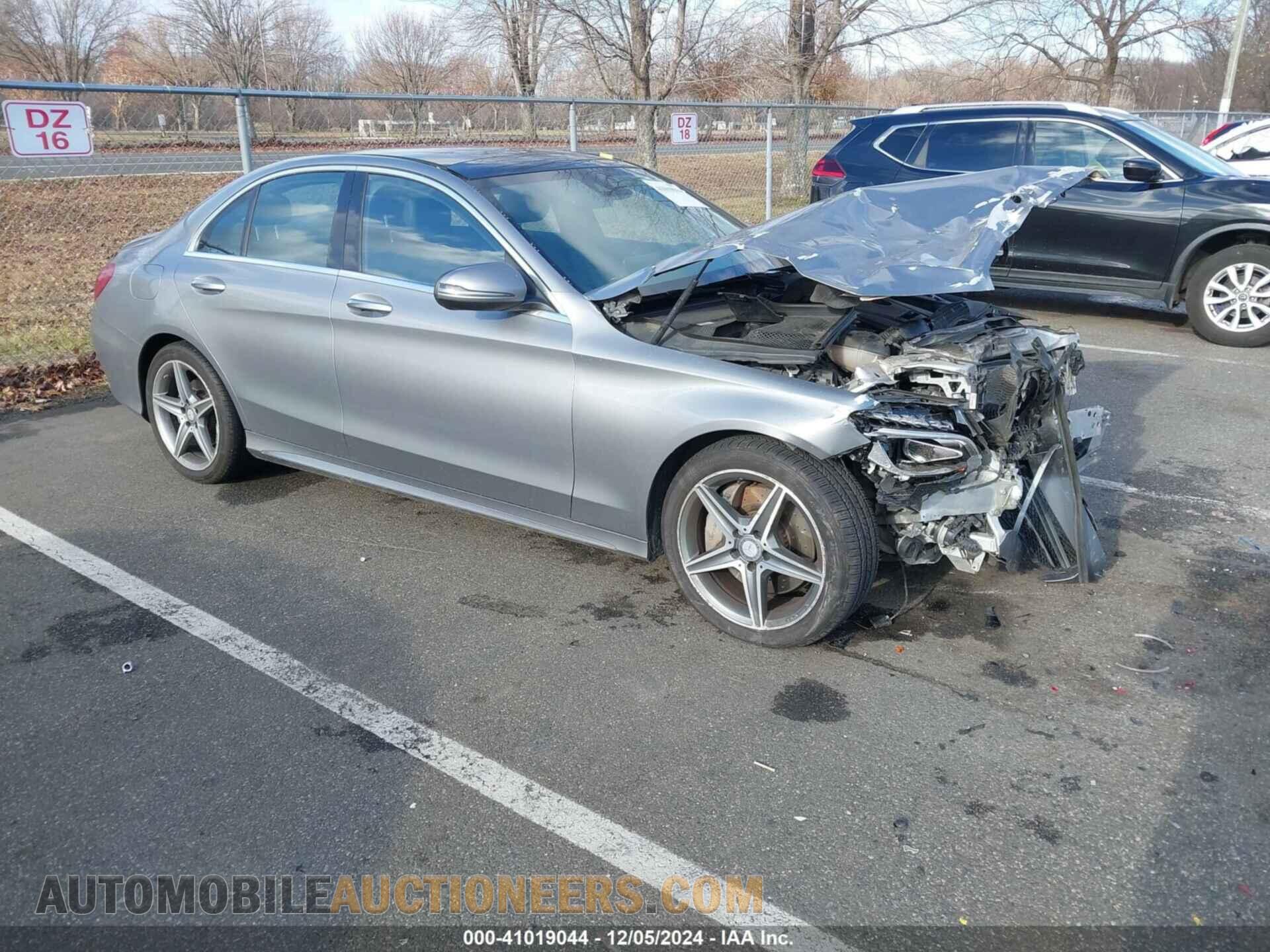 WDDWF4KB7GR161004 MERCEDES-BENZ C 300 2016