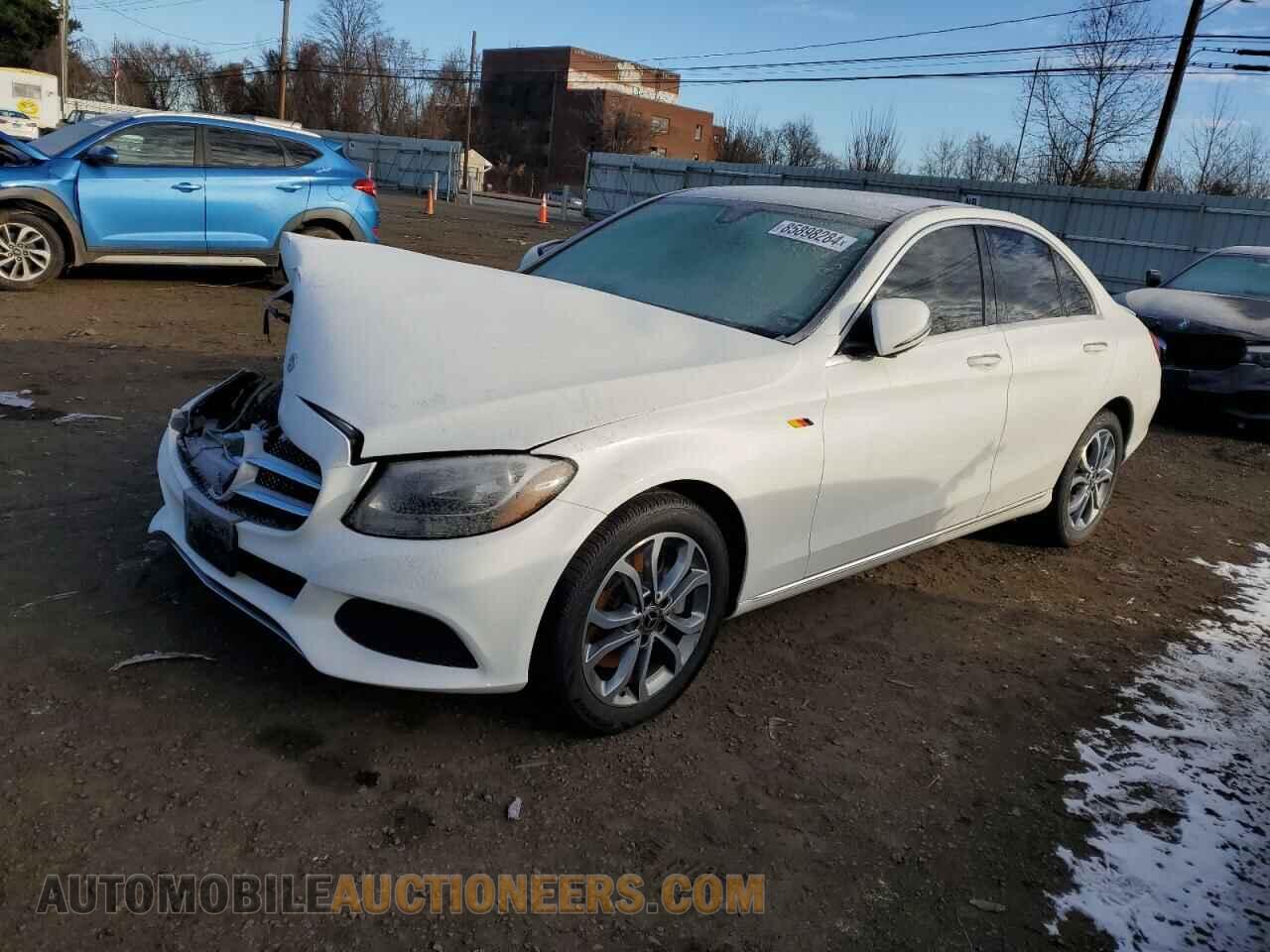 WDDWF4KB7JR378575 MERCEDES-BENZ C-CLASS 2018