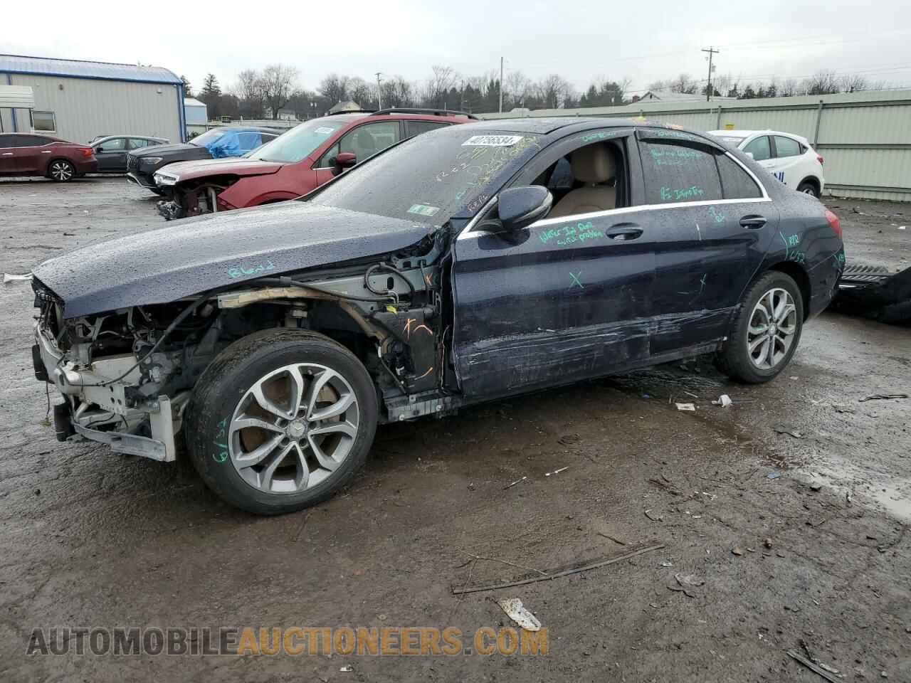 WDDWF4KB8GR165708 MERCEDES-BENZ C-CLASS 2016