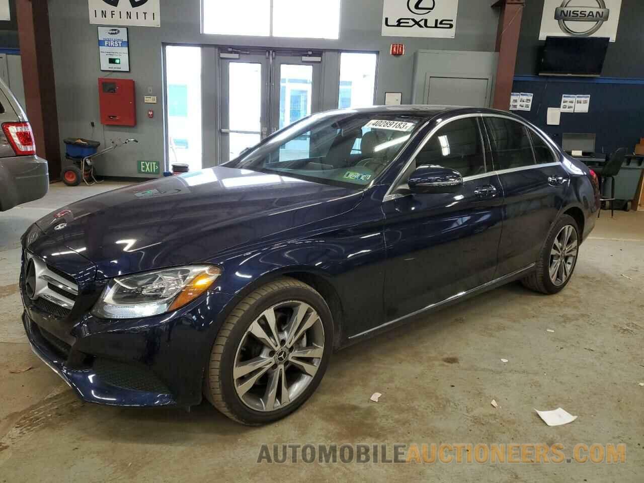 WDDWF4KB8JR392257 MERCEDES-BENZ C-CLASS 2018