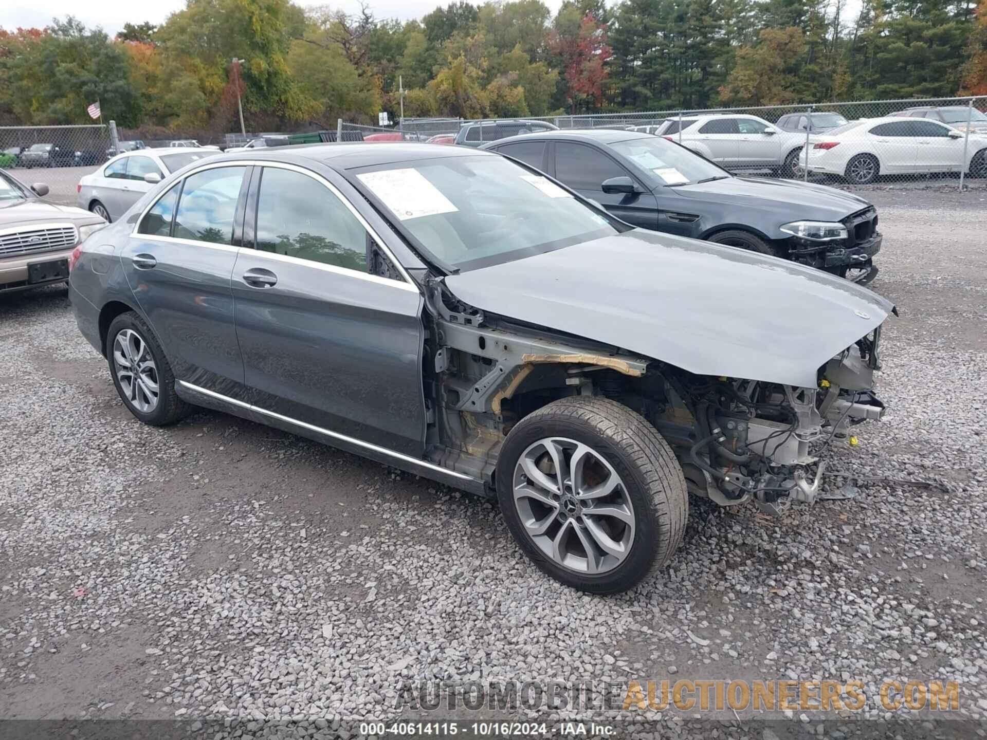 WDDWF4KBXJR342914 MERCEDES-BENZ C 300 2018