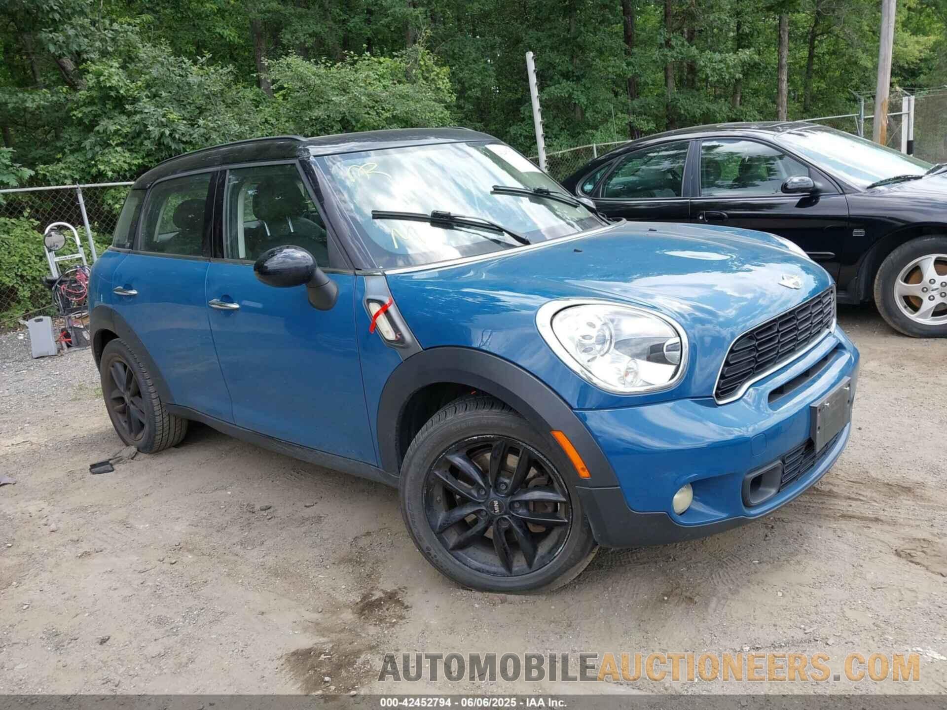 WMWZC3C51CWL81251 MINI COOPER S COUNTRYMAN 2012