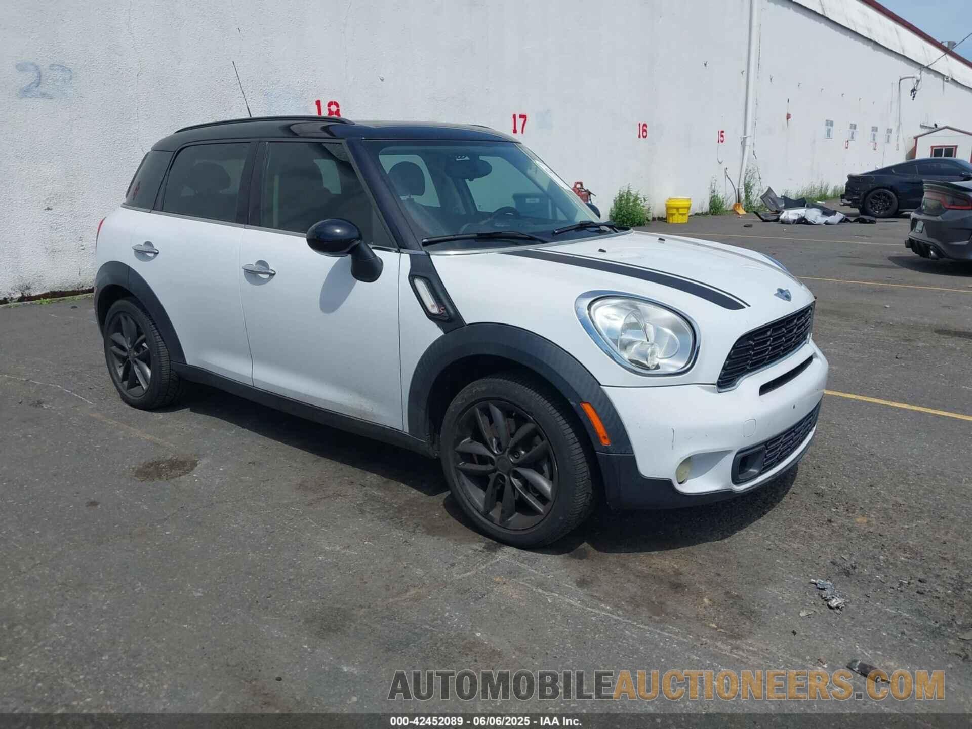 WMWZC3C54CWL85231 MINI COOPER S COUNTRYMAN 2012