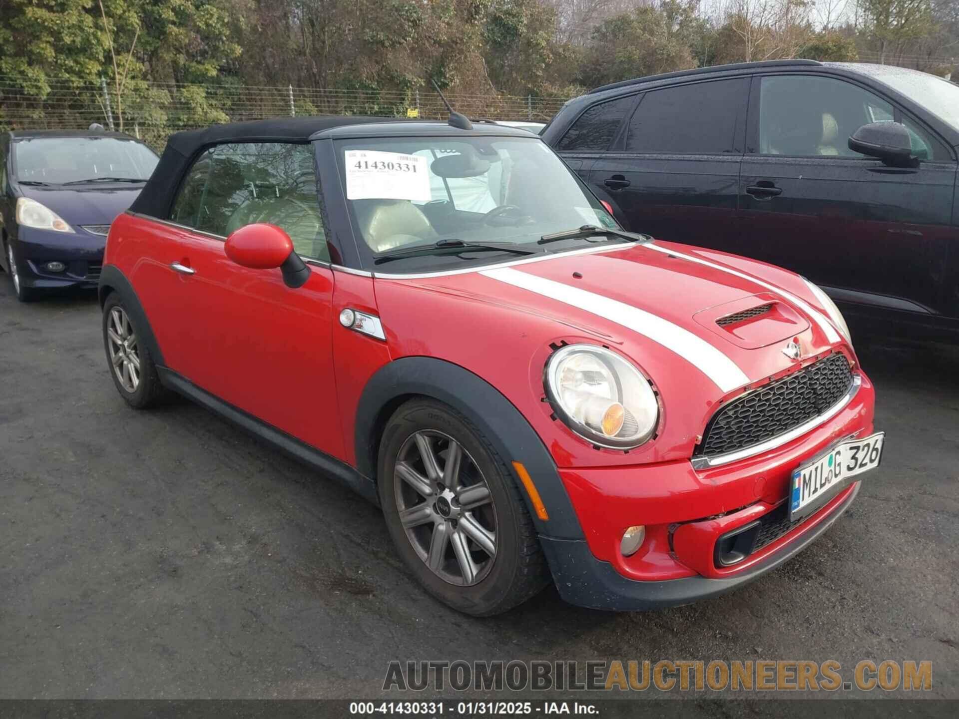 WMWZP3C5XCT249627 MINI COOPER S 2012