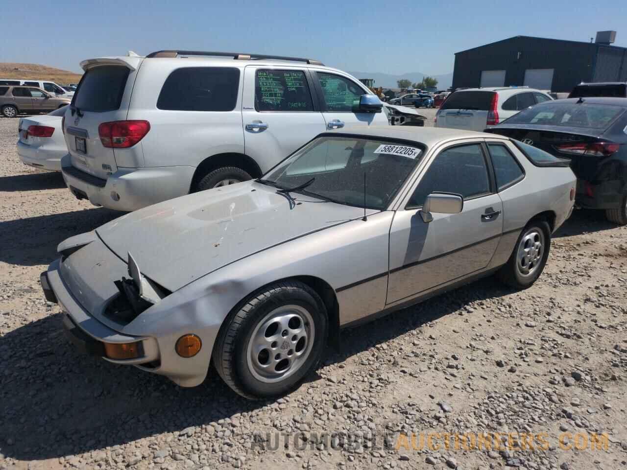 WP0AA0925HN456483 PORSCHE 924 1987