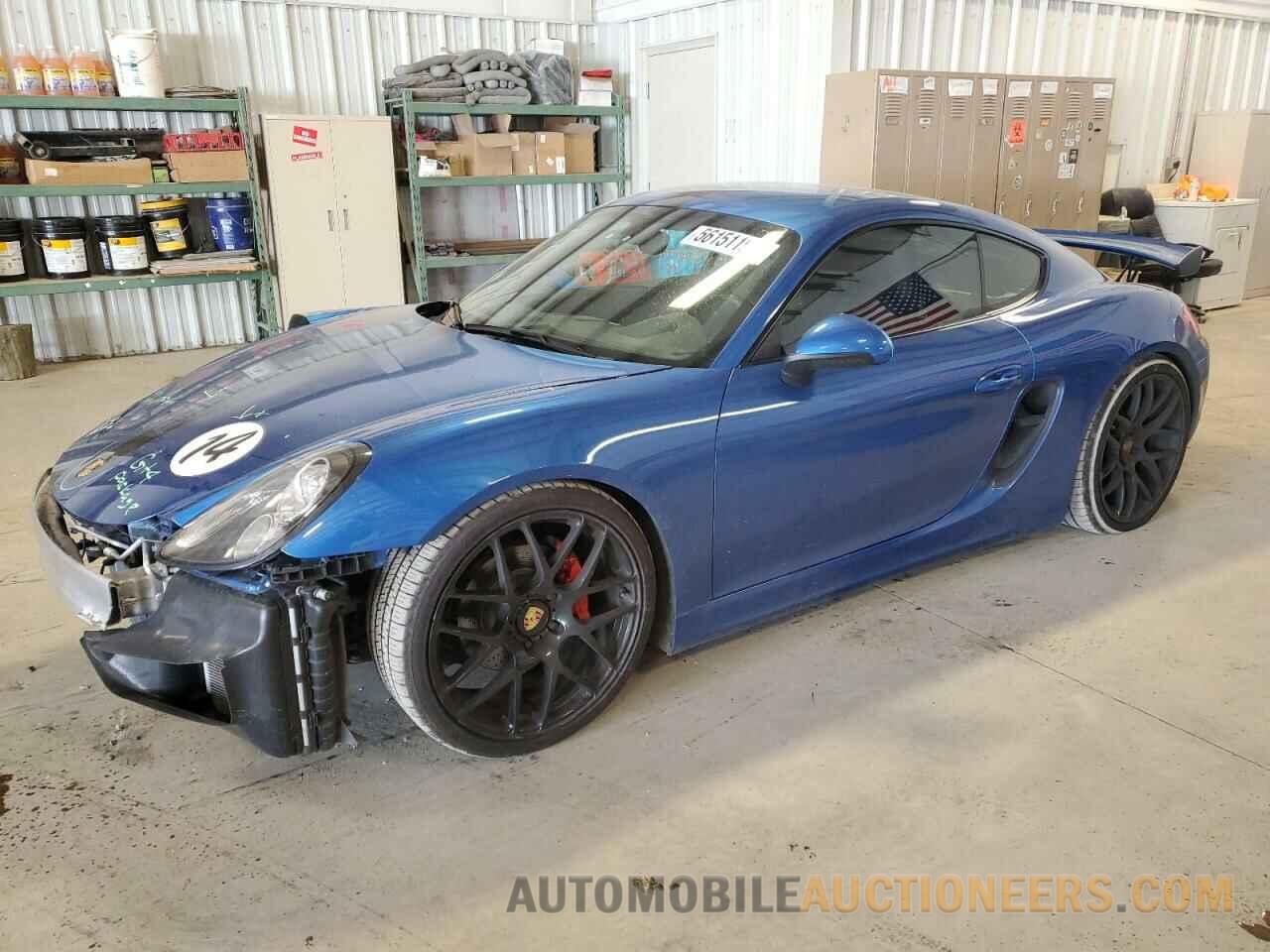 WP0AA2A85GK171844 PORSCHE CAYMAN 2016