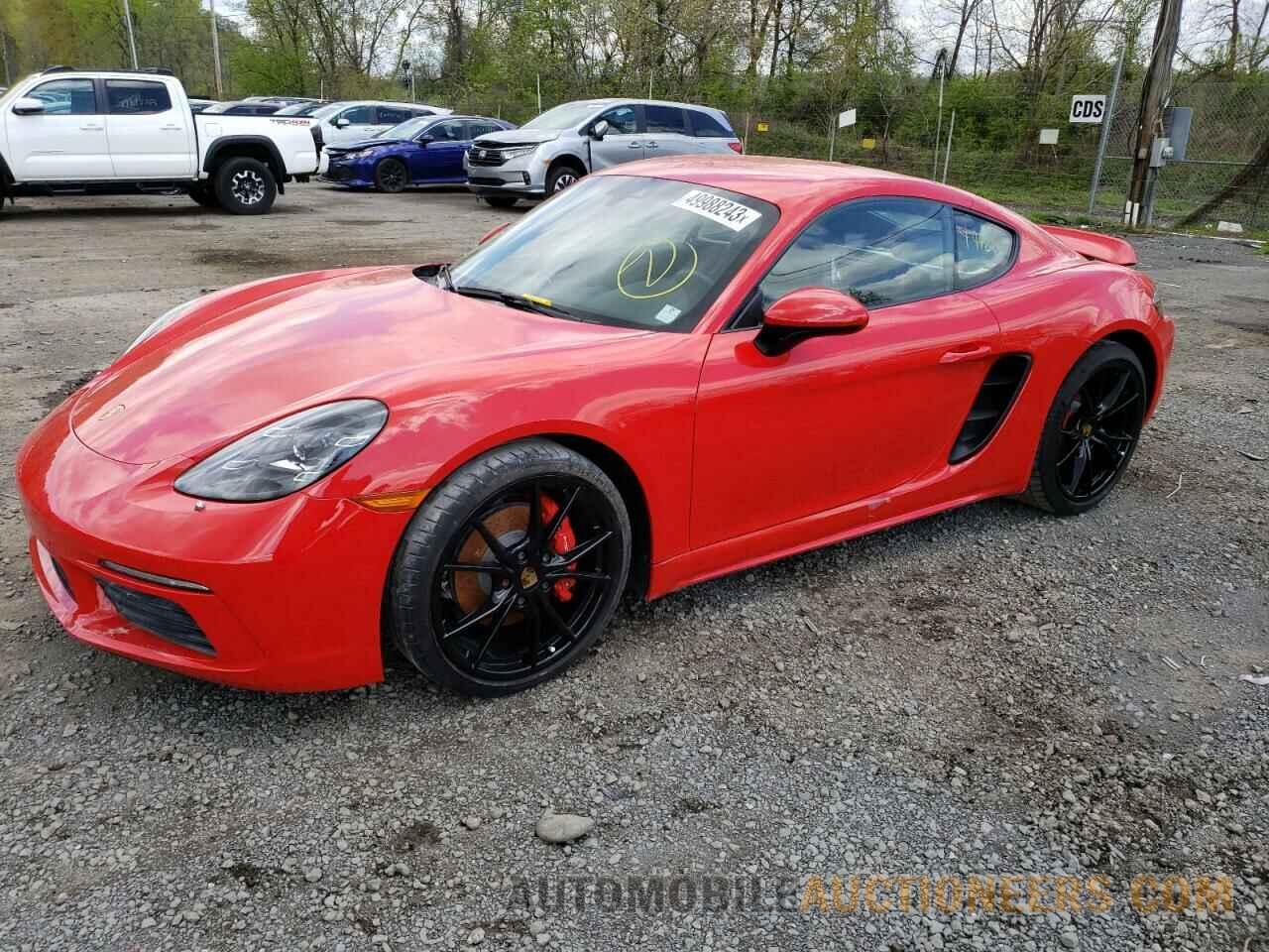 WP0AB2A80MK275019 PORSCHE CAYMAN 2021