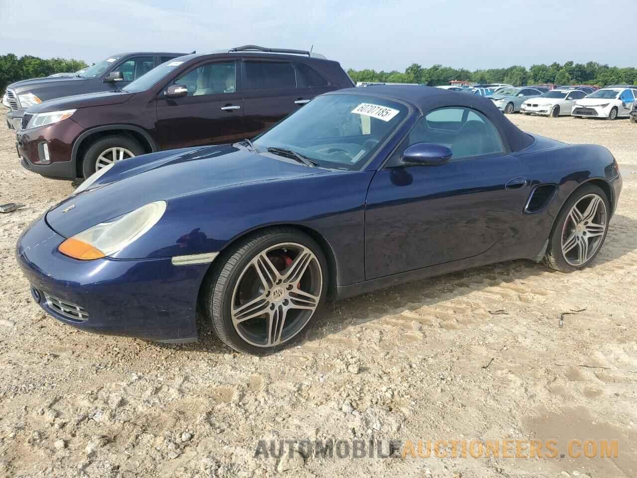 WP0CB298X1U662495 PORSCHE BOXSTER 2001