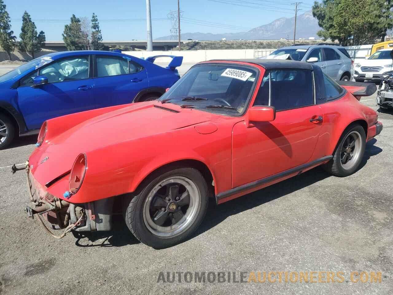 WP0EB0919ES161325 PORSCHE 911 1984