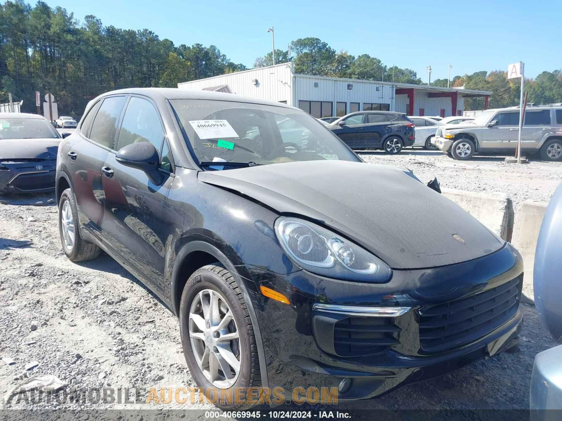 WP1AA2A2XGKA09072 PORSCHE CAYENNE 2016