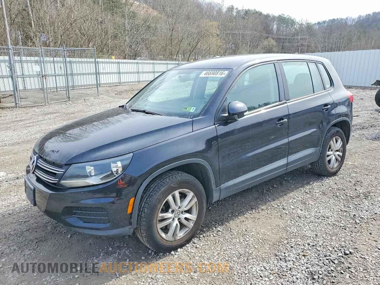 WVGAV3AX2DW613593 VOLKSWAGEN TIGUAN 2013