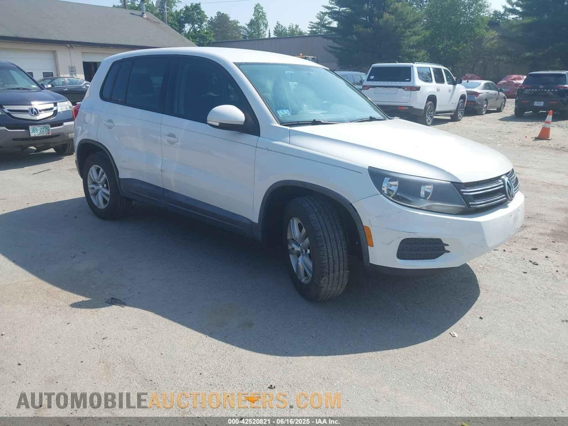 WVGAV3AX4DW598367 VOLKSWAGEN TIGUAN 2013