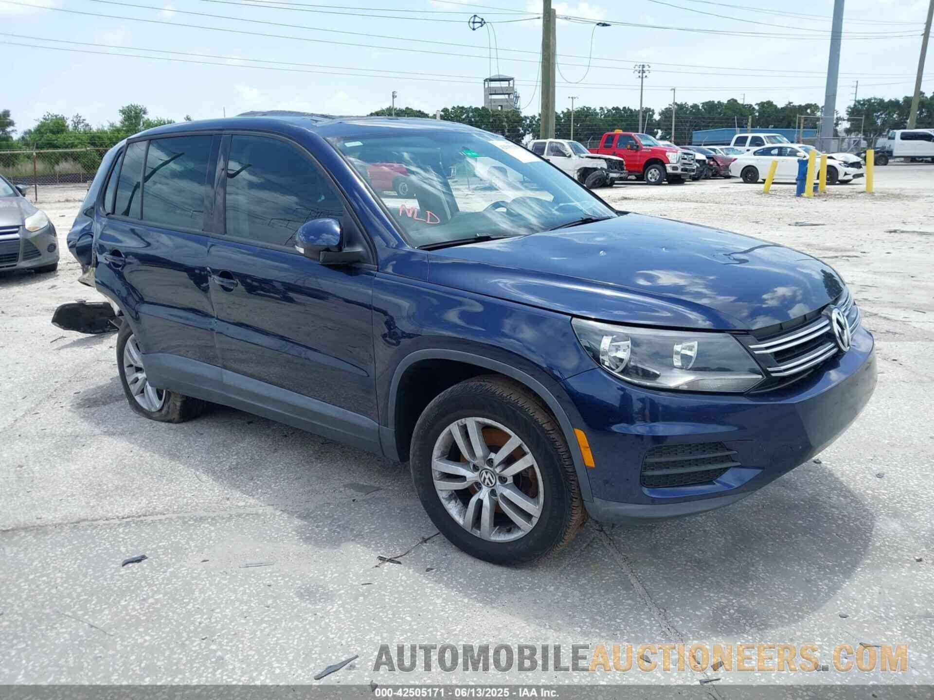 WVGAV3AX5DW620778 VOLKSWAGEN TIGUAN 2013