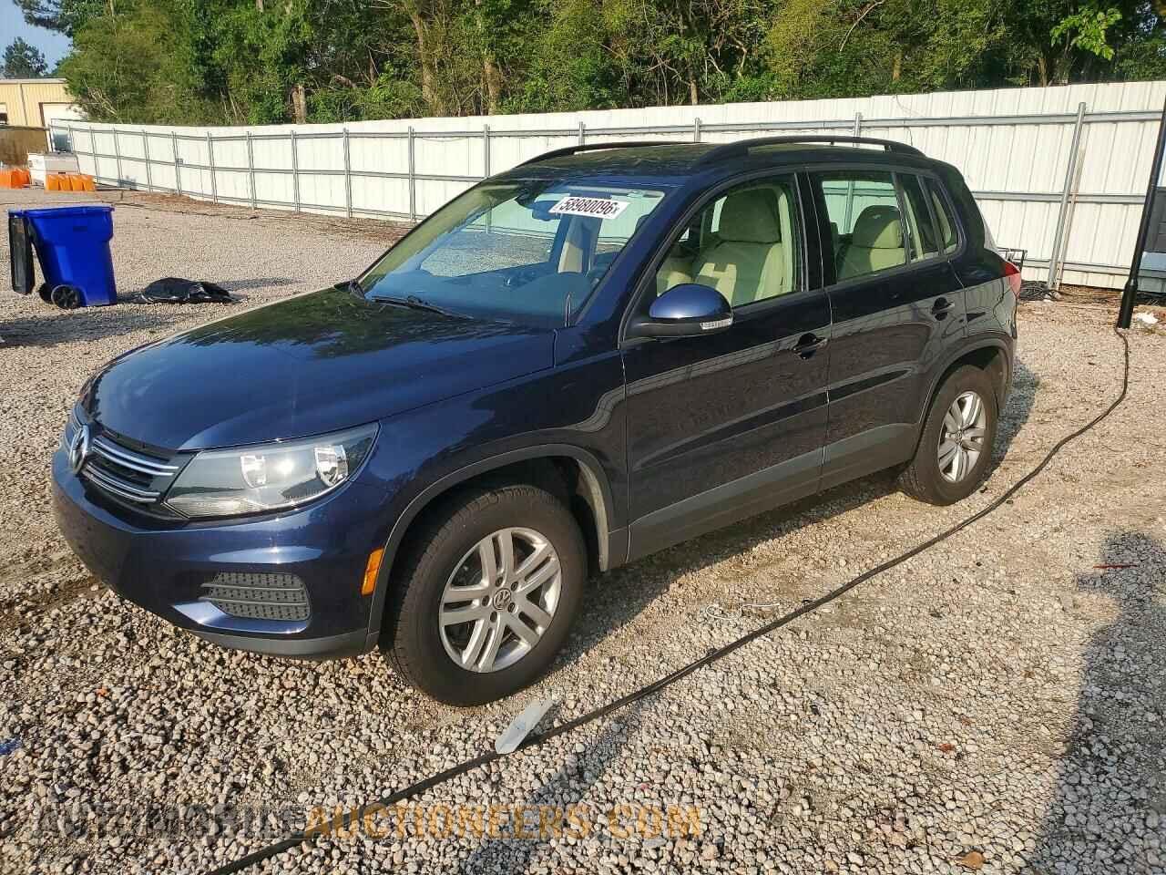 WVGAV7AX2GW602587 VOLKSWAGEN TIGUAN 2016