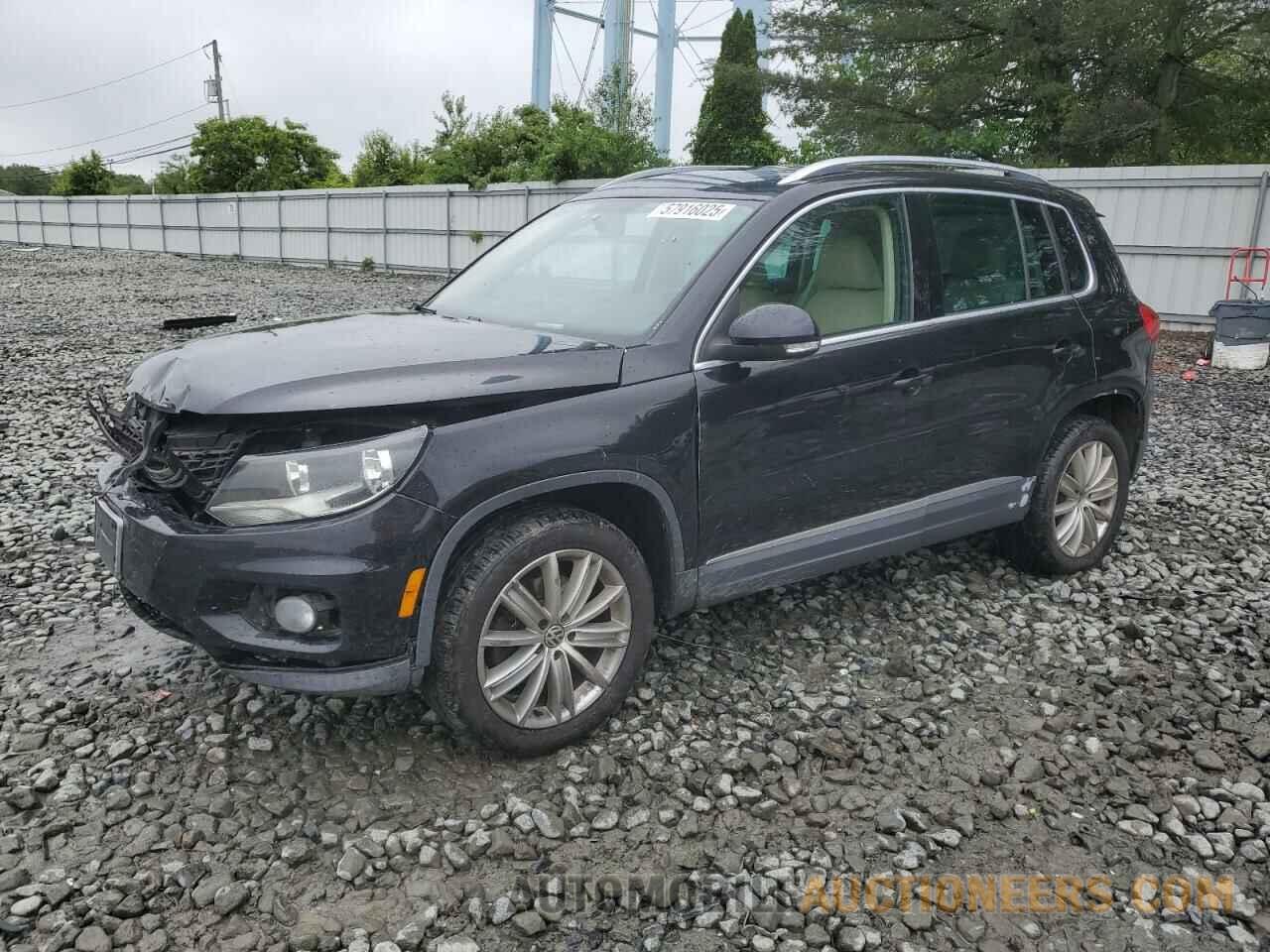WVGAV7AX9CW538977 VOLKSWAGEN TIGUAN 2012
