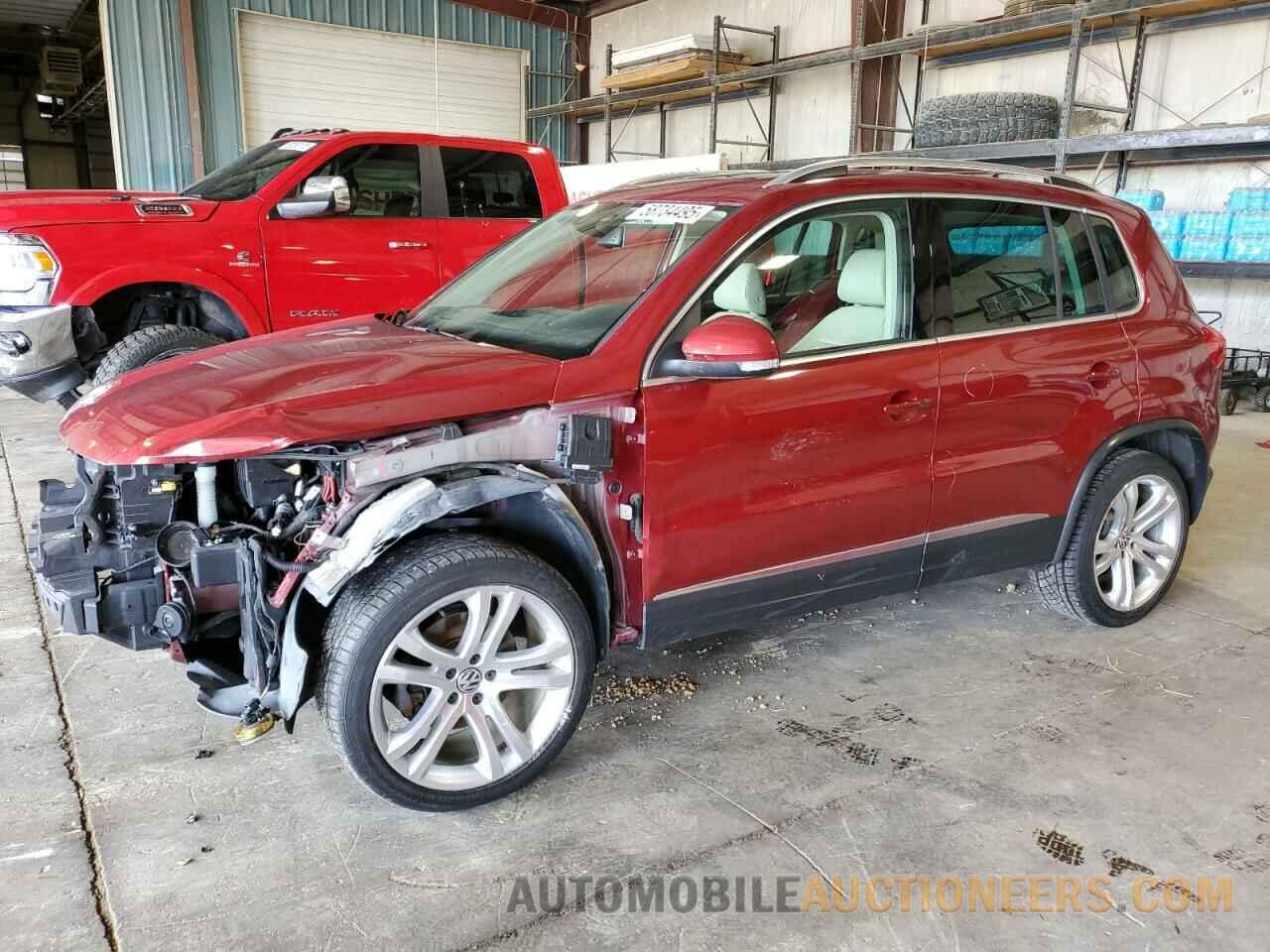 WVGAV7AXXDW041017 VOLKSWAGEN TIGUAN 2013