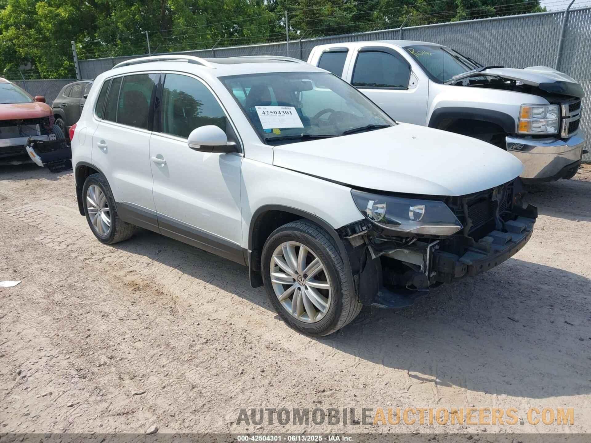 WVGBV3AX7EW609206 VOLKSWAGEN TIGUAN 2014