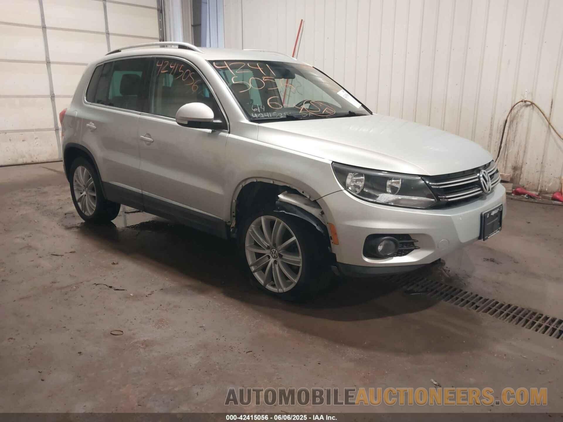 WVGBV7AX8CW575846 VOLKSWAGEN TIGUAN 2012