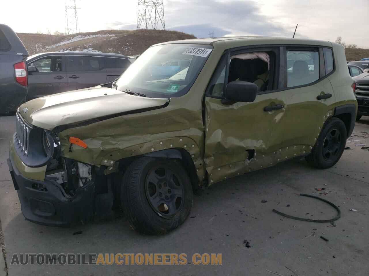 ZACCJAAT4FPC10385 JEEP RENEGADE 2015
