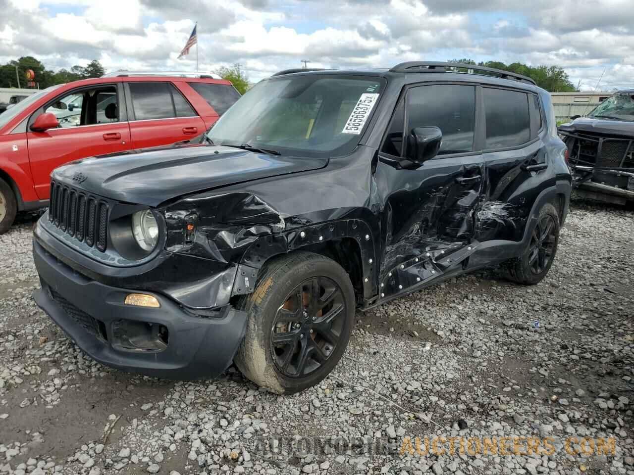 ZACCJABB3HPG28820 JEEP RENEGADE 2017