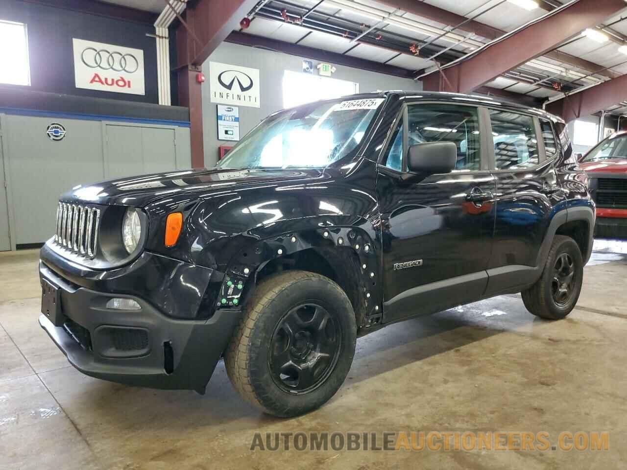 ZACCJBAB8HPG50321 JEEP RENEGADE 2017