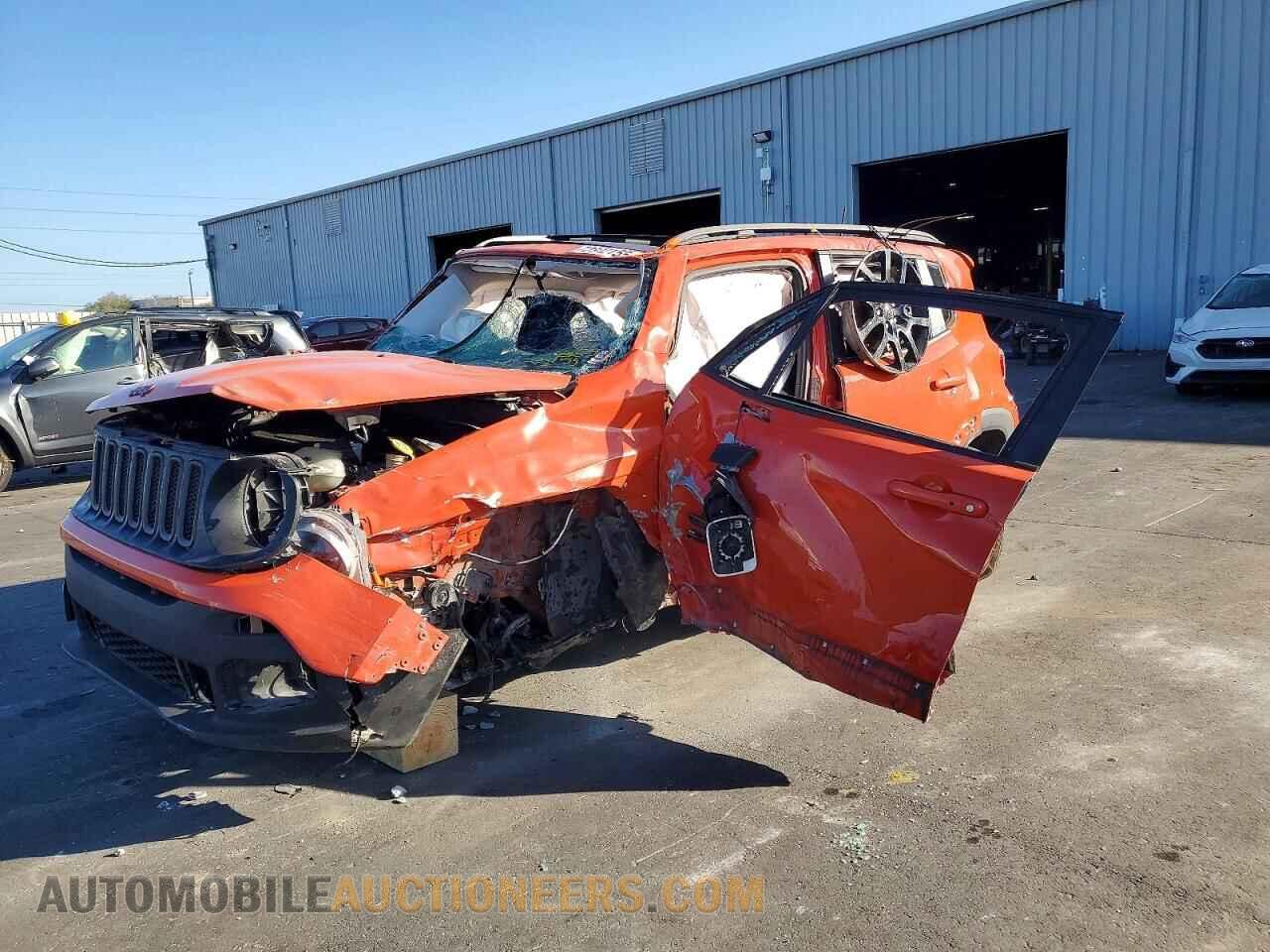 ZACCJBBT4GPC88607 JEEP RENEGADE 2016