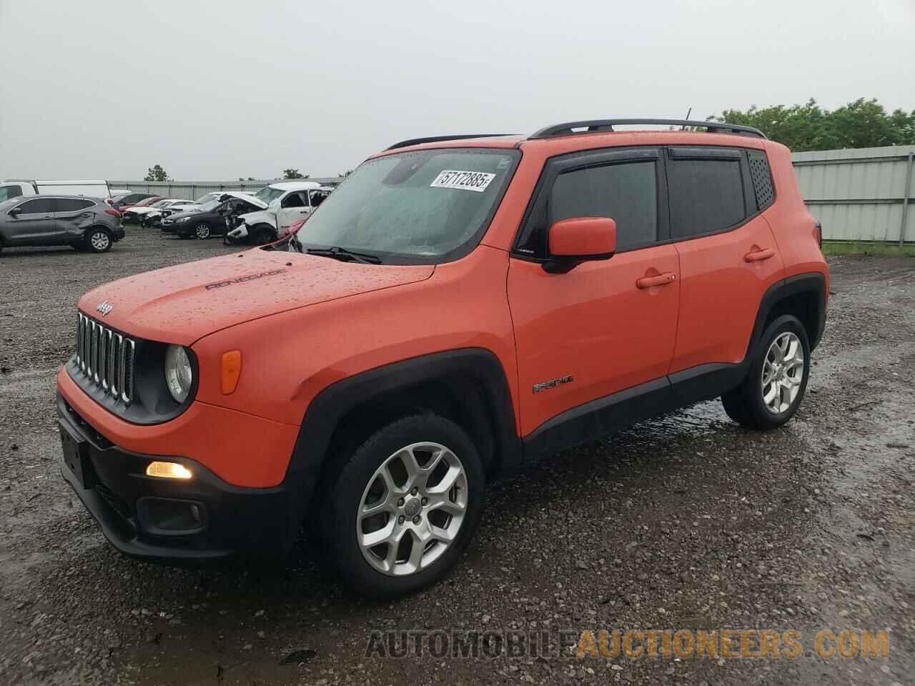 ZACCJBBT9GPC81409 JEEP RENEGADE 2016