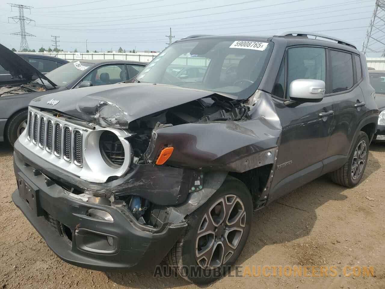 ZACCJBDB0HPF80051 JEEP RENEGADE 2017