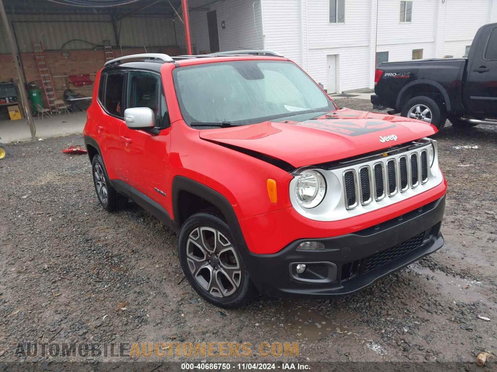 ZACCJBDB7HPE48839 JEEP RENEGADE 2017