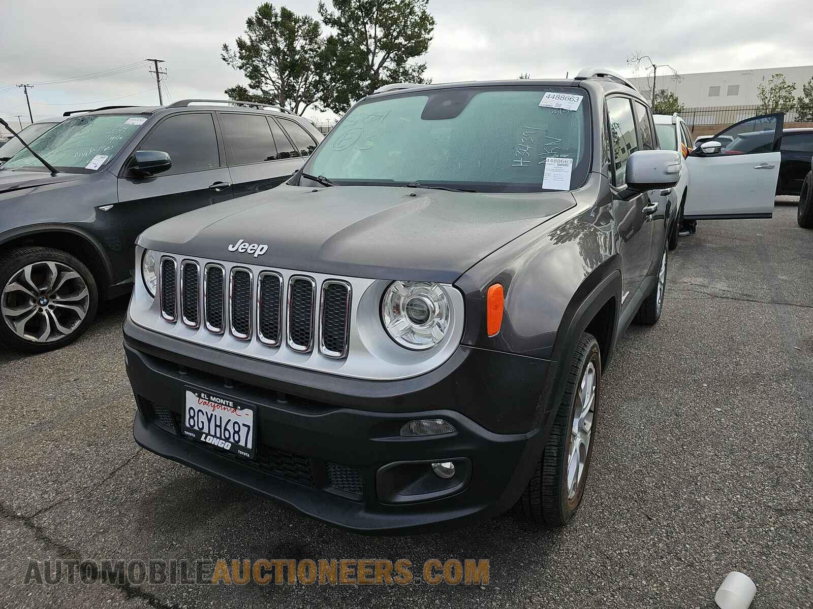 ZACCJBDB9JPH34391 Jeep Renegade 2018