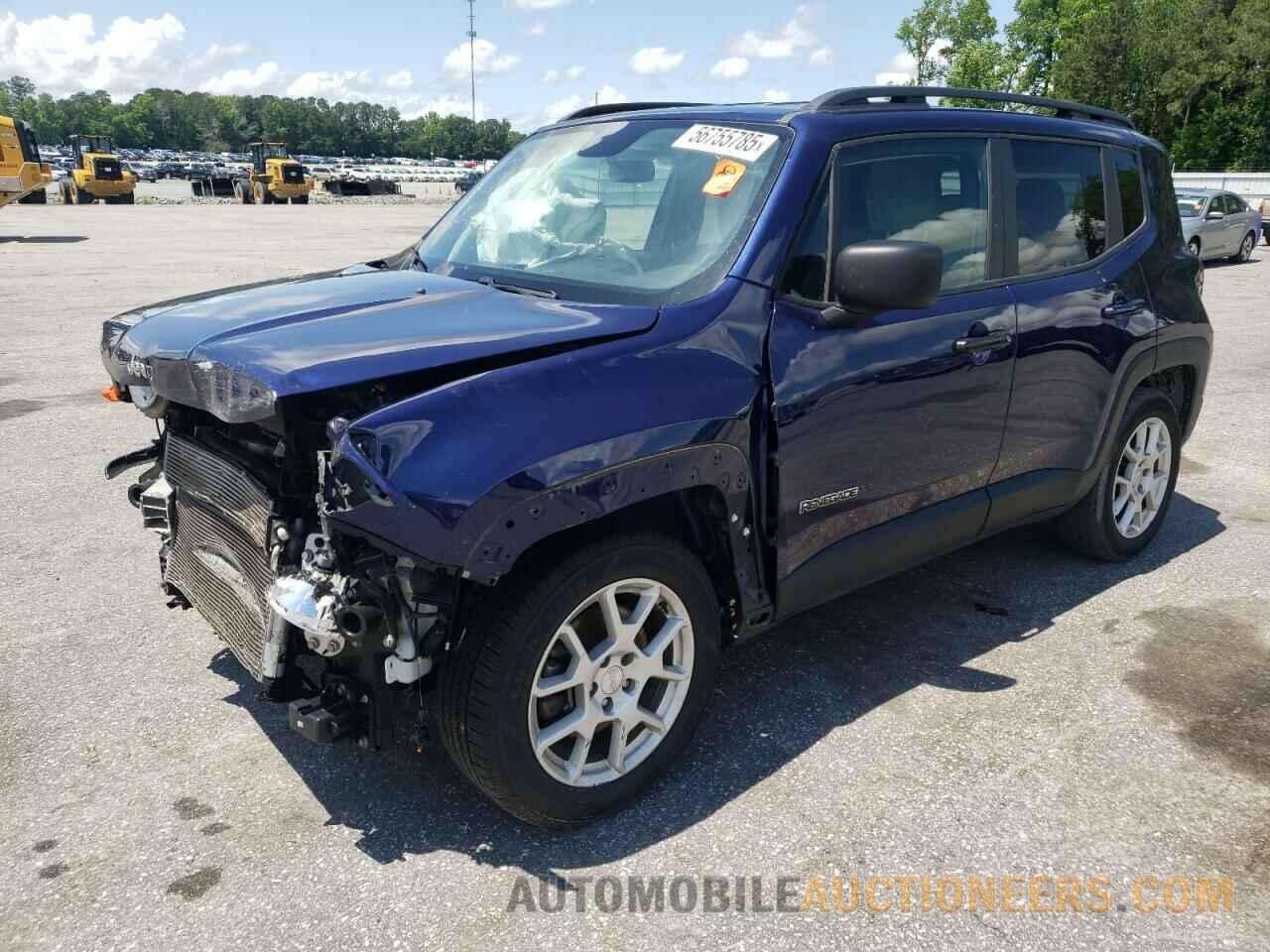 ZACNJAAB7KPK03809 JEEP RENEGADE 2019