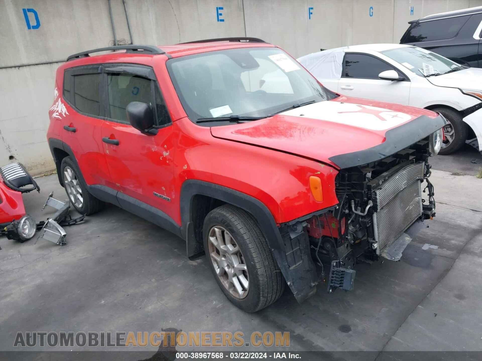 ZACNJCABXMPM16607 JEEP RENEGADE 2021