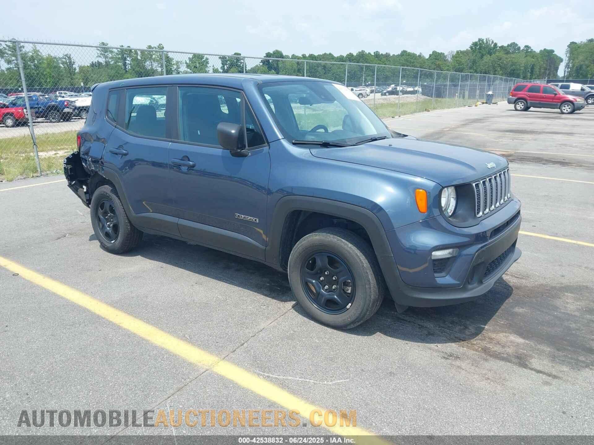 ZACNJDA10NPN58320 JEEP RENEGADE 2022