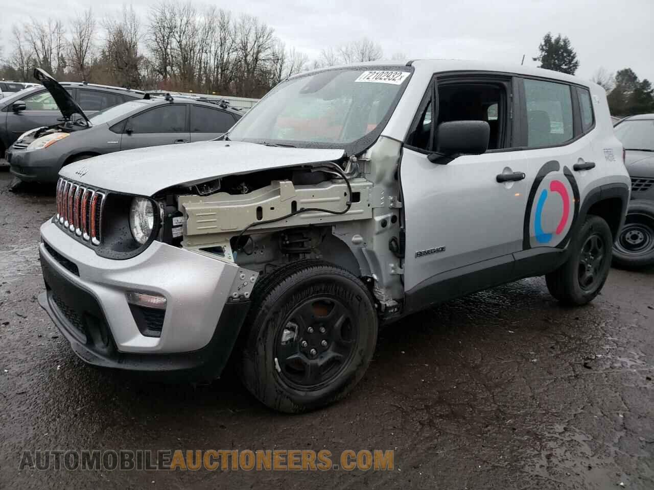 ZACNJDAB4MPN21682 JEEP RENEGADE 2021
