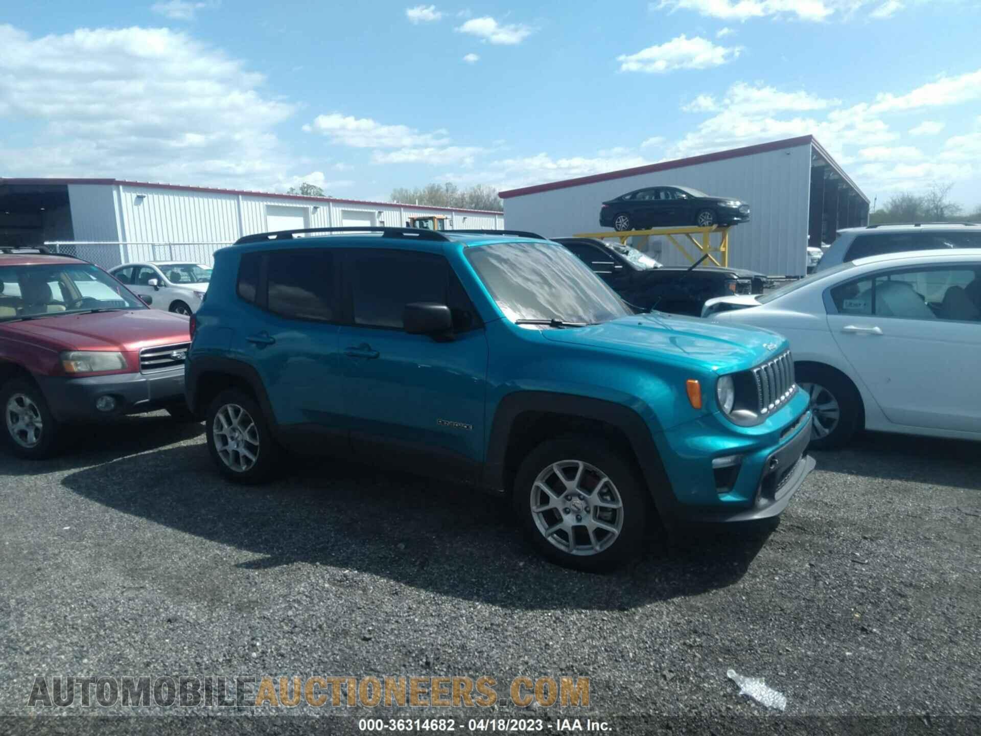 ZACNJDB12NPN58155 JEEP RENEGADE 2022