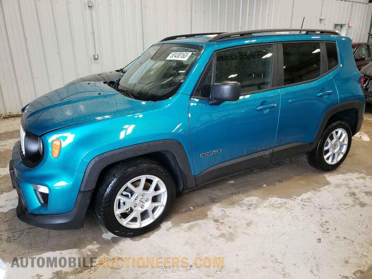 ZACNJDB15NPN58554 JEEP RENEGADE 2022