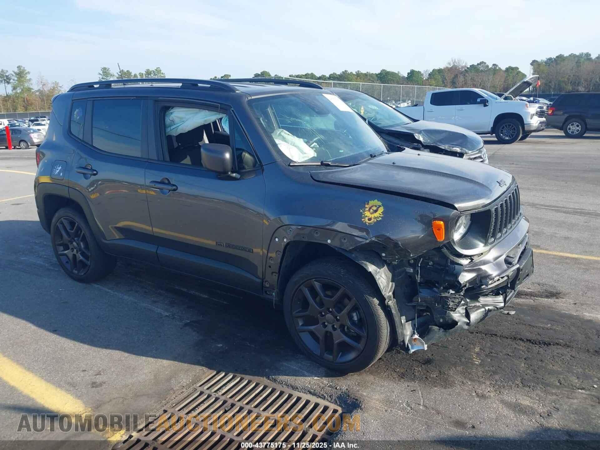 ZACNJDBB0MPN09446 JEEP RENEGADE 2021