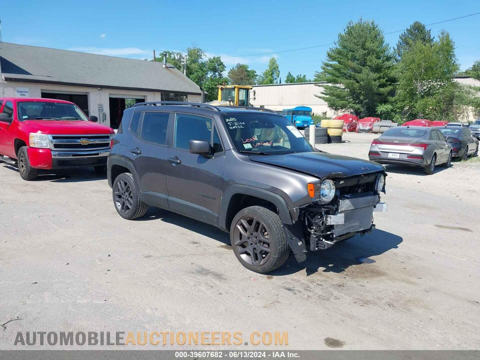 ZACNJDBB1MPM47748 JEEP RENEGADE 2021