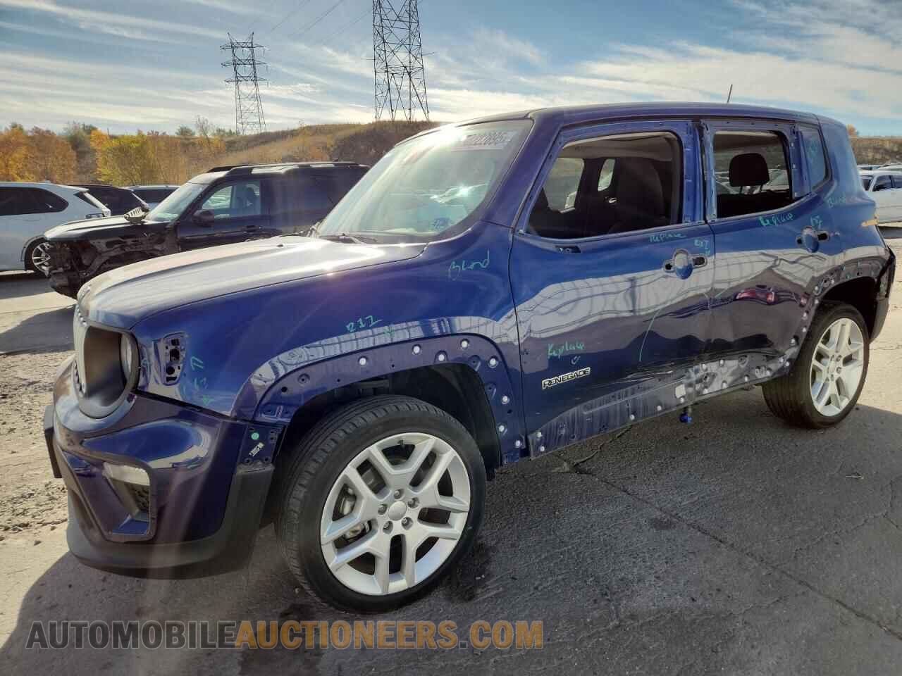 ZACNJDBB1MPM81639 JEEP RENEGADE 2021