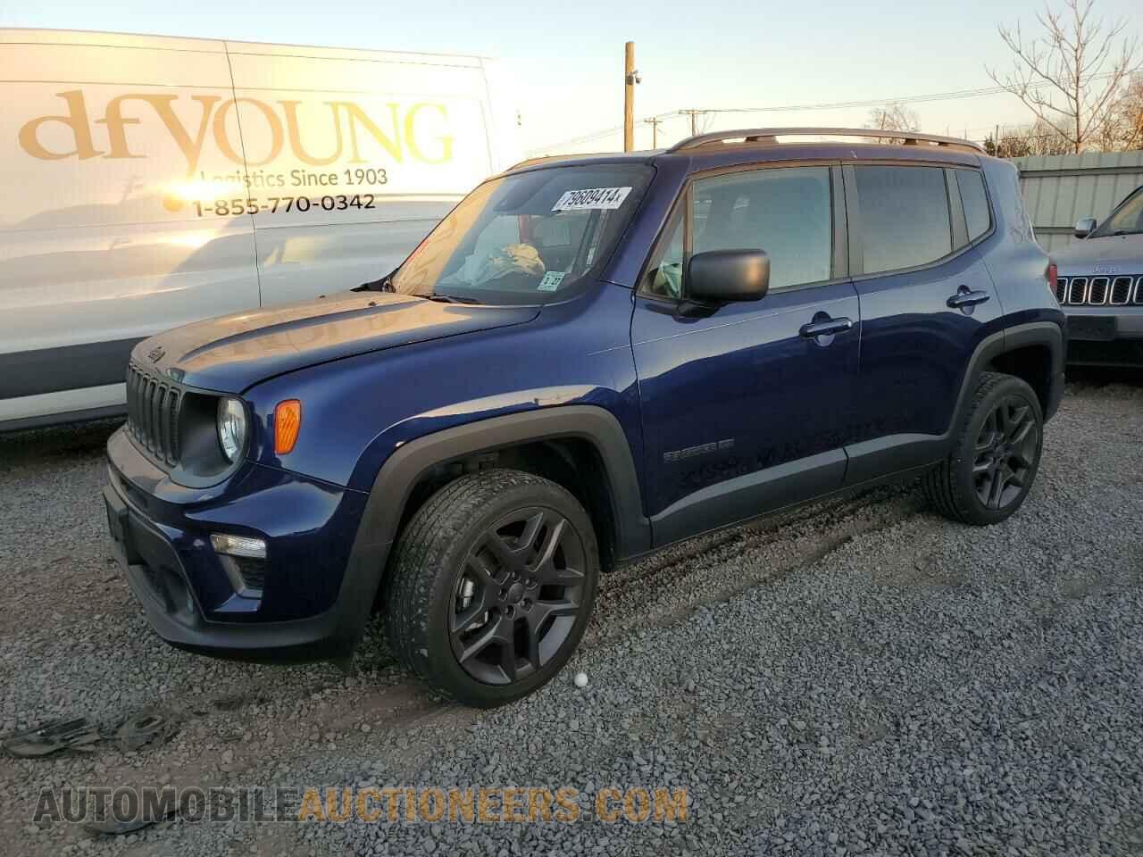 ZACNJDBB1MPM97520 JEEP RENEGADE 2021