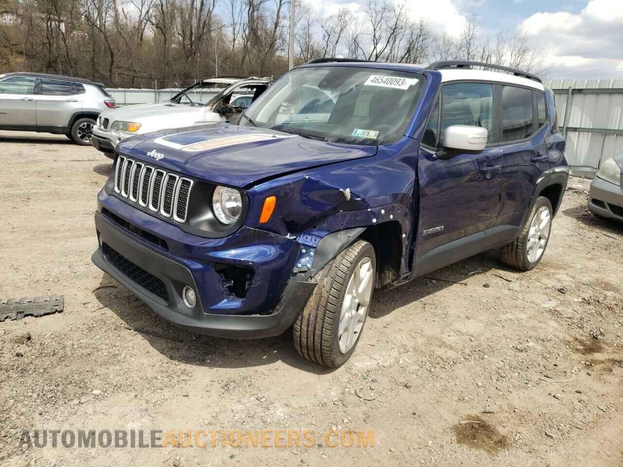 ZACNJDBB2MPM50142 JEEP RENEGADE 2021