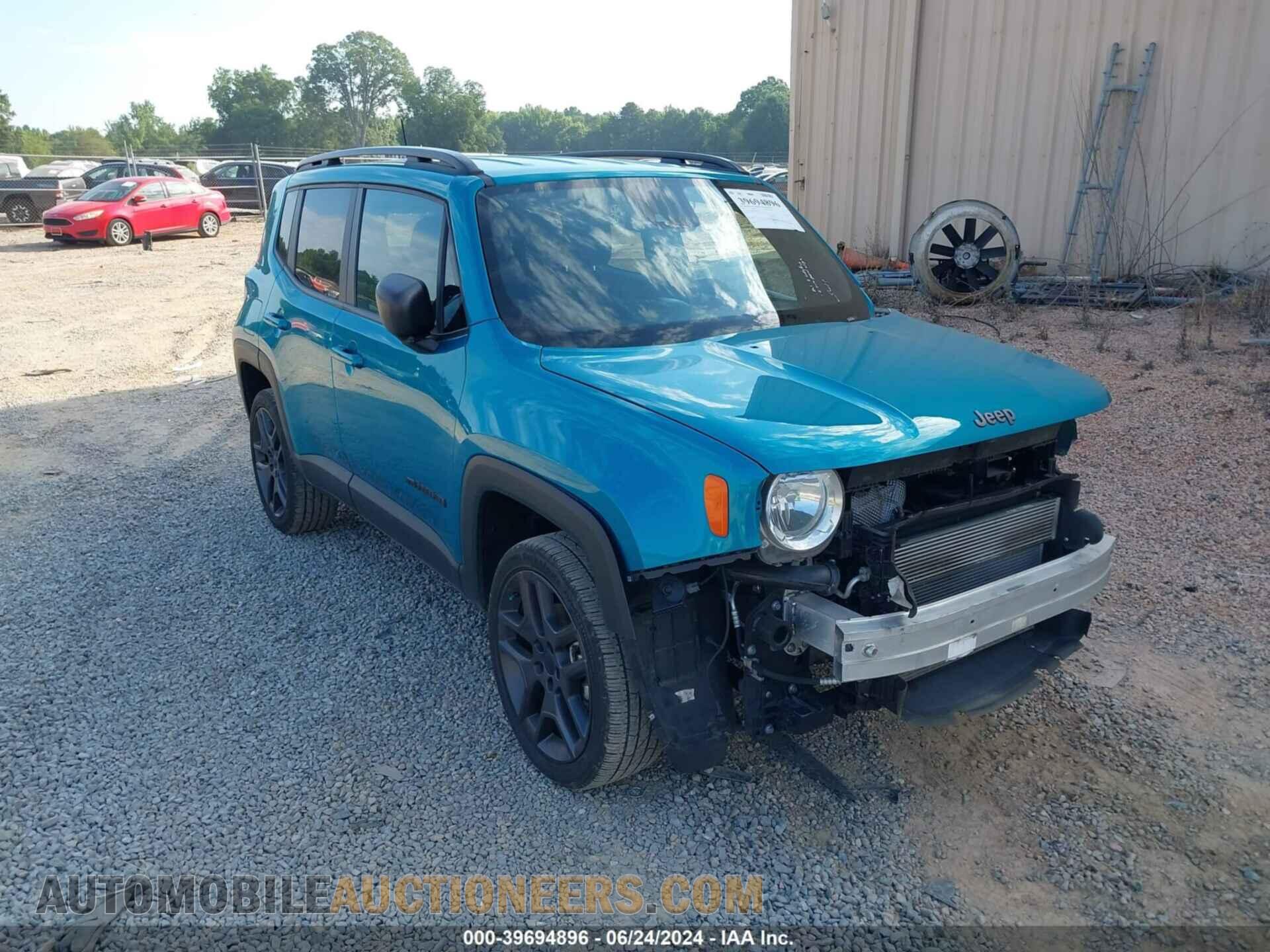 ZACNJDBB2MPN28192 JEEP RENEGADE 2021