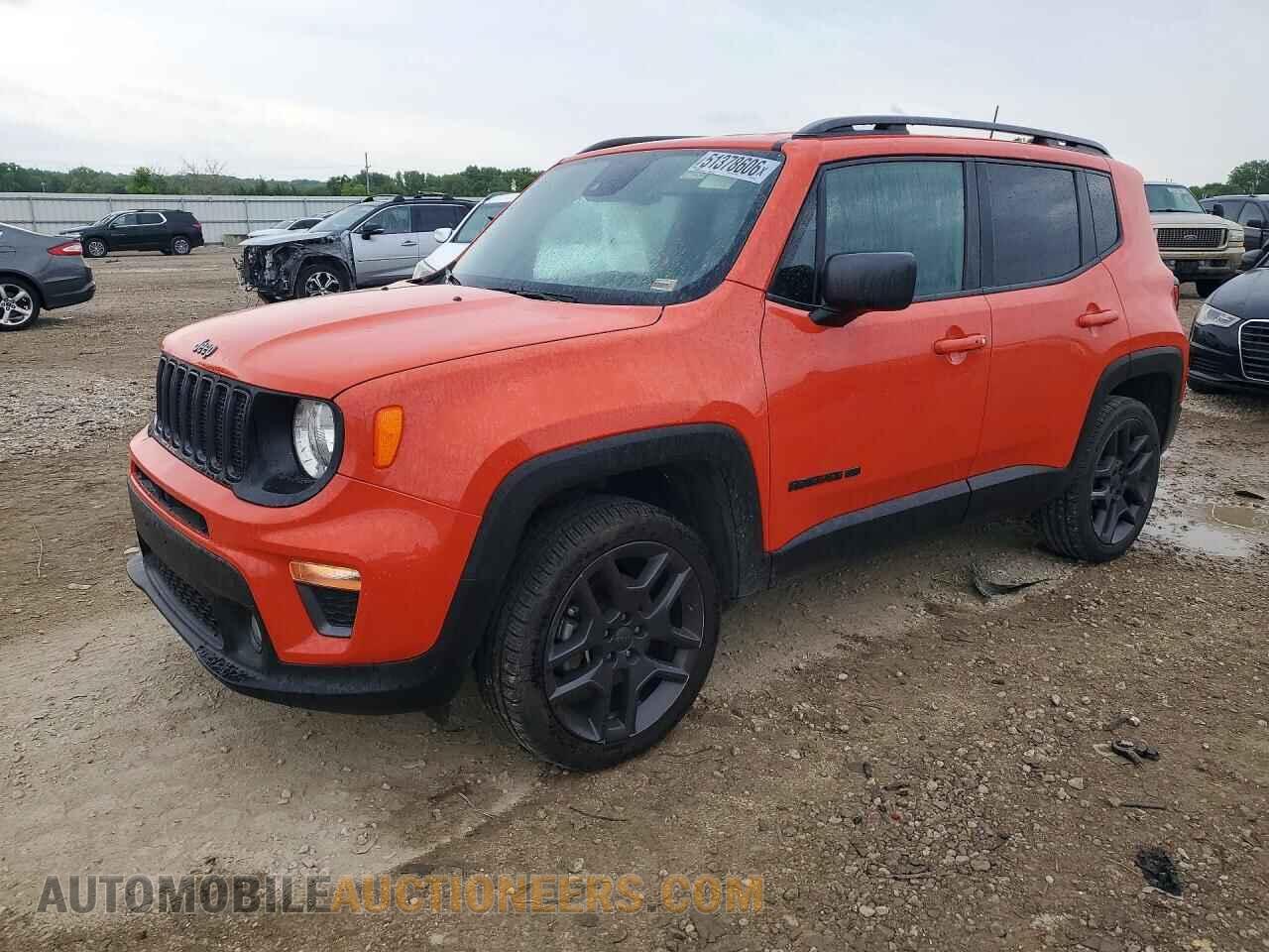 ZACNJDBB3MPM68830 JEEP RENEGADE 2021
