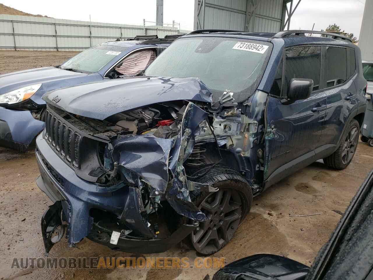 ZACNJDBB4MPM66214 JEEP RENEGADE 2021